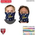 Sublimated Tubular YOUTH Neck Gaiter Facemasks (In stock, Fast production)